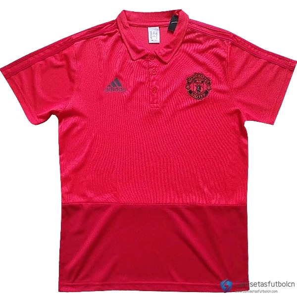 Polo Manchester United 2017-18 Rojo Marino